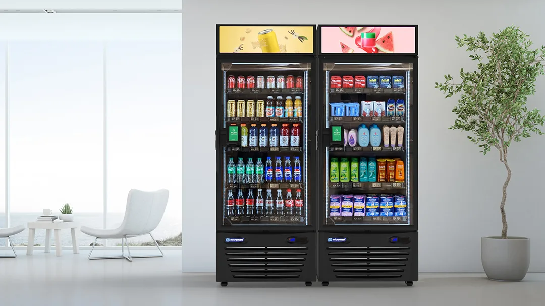 Beautiful modern vending machine design