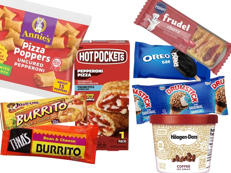 Frozen food options